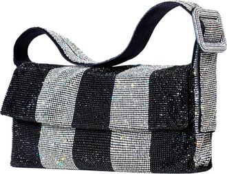 Benedetta Bruzziches Vitty de Grote Comfortably Numb Tas - Dames - Schoudertassen - Veelkleurig - ONE Size - Satijn - Tassen