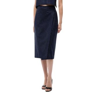 Pinko Falda Bentivoglio - Skirts - Mujer - Azul - L