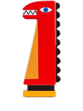 QEEBOO Spark ceramic vase (38.5cm 15.5cm) - unisex - ceramic - One Size - Red