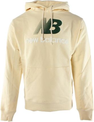 New Balance Made in USA Heritage Hoodie - Heren - Hoodies - Beige - S - Katoen - Hoodies & sweatvesten