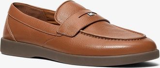Michael Kors Wesley Pebbled Leather Loafer