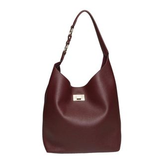 Ermanno Scervino Benjamin Hobo Tas - Dames - Tassen - Rood - Maat: ONE Size Leer