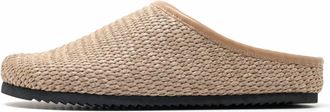 Roam Womens Raffia Mule In Natural