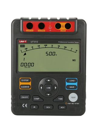 Unit Unidad Uni-t Ut512 Tester Mult&iacute;metro Digital Negro