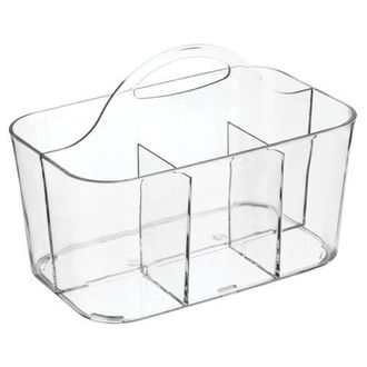 mDesign Small Plastic Storage Caddy Tote for Desktop Office Supplies - Clear at Nordstrom
