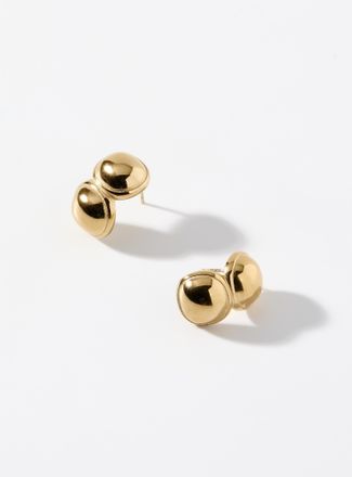 Simons Womens Double dome earrings