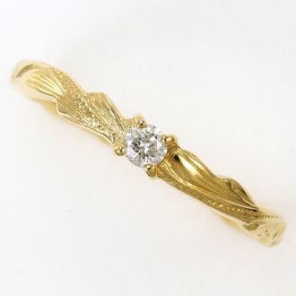 C&A Yellow Gold Yellow Gold (14K) Band Ring (Pre-Owned)