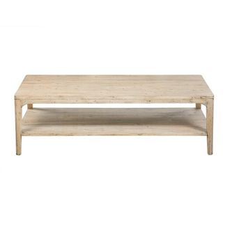 Signature Mesa baja de pino macizo