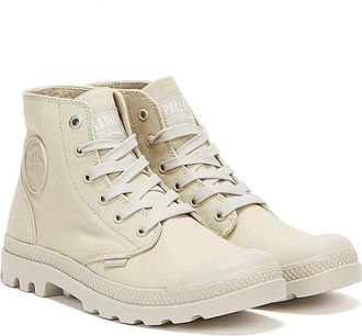 Palladium Pampa Hi Mono Chrome Canvas Grijze Laarzen