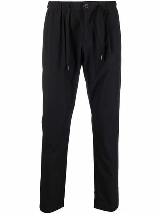 Herno drawstring-waist trousers - Black