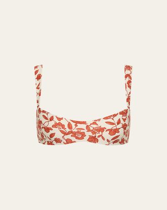 Sir. Chloe Floral Banded Bikini Top