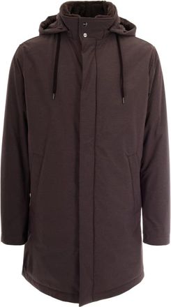 Herno Parka - Heren - Parka Jassen - Bruin - M - Jassen