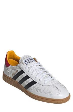 adidas Gender Inclusive Handball Spezial Sneaker in White/Core Black at Nordstrom, Size 11.5 Womens