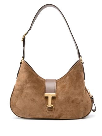 Tom Ford Borsa a spalla Voyou media - Marrone