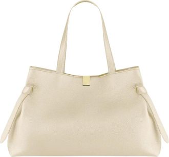 Yuzefi Gyoza Tote - Dames - Shoppers - Beige - ONE Size - Leer - Tassen