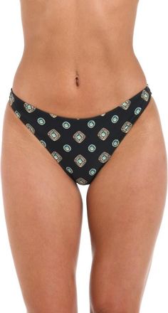 L'agence Jean Southwester Bikini Bottoms in Black at Nordstrom Rack, Size X-Large