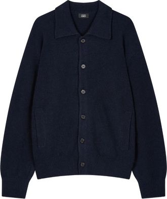 TOMBOY button-down cardigan - Blue