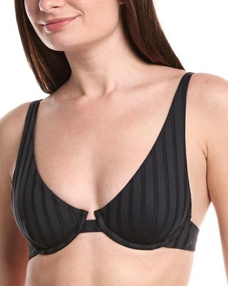Vitamin A Rossi Halter Underwire Bikini Top
