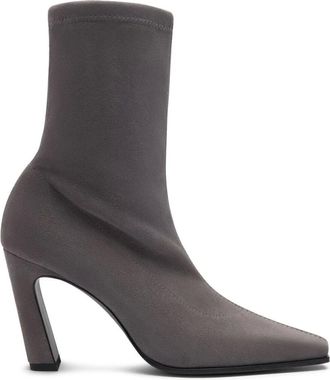 Stuart Weitzman Stassi Stretch Bootie 85 - - Shoes - Donna - Grigio - 36 EU