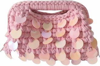 Gemelli The Rivera Sequin Bag In Pink