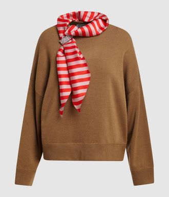 Essentiel Pull Kurtis Rouge Camel