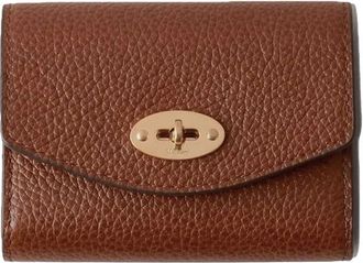 Mulberry Darley Concertina Portemonnee - Dames - Accessoires - Bruin - Maat: ONE Size Zijde