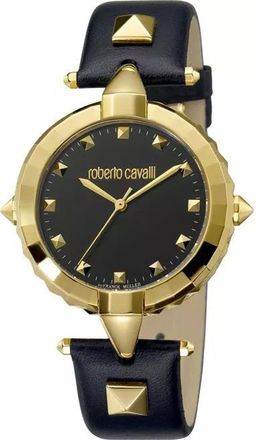 Roberto Cavalli by Franck Muller Quartz Black Dial Ladies Watch