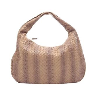 Bottega Veneta unisex, Pre-owned, Bruin, Maat: ONE Size Leer