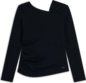 Freddy Maglia manica lunga in jersey dal taglio asimmetrico