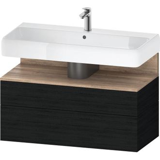 Duravit Qatego Mueble Bajo Lavabo, 1 Extra&iacute;ble Y 1 Caj&oacute;n, - Duravit