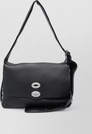 Zanellato pebbled leather shoulder bag
