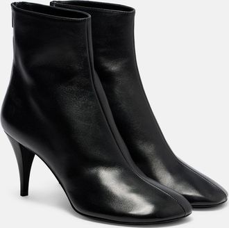 Proenza Schouler Glove 80 leather ankle boots