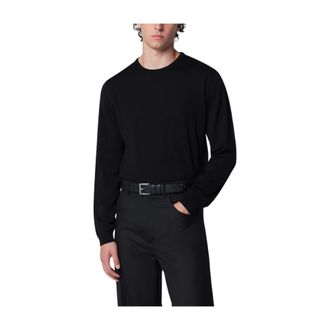 Roberto Collina Hombre, Jerseys, Negro, Talla: M