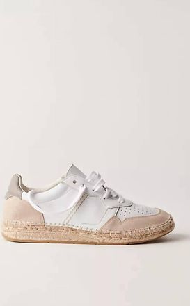Free People Womens Serendipity Sneaker In Chalk