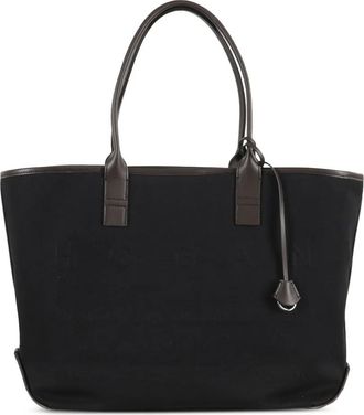 Hogan Borsa shopper Address con logo goffrato - Nero