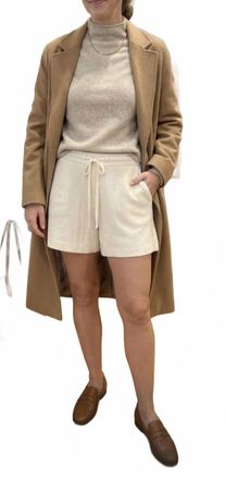 SPRWMN Womens Sweat Shorts In Chalk