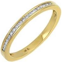 Bony Levy Gatsby Diamond Stacking Ring in 18K Yellow Gold at Nordstrom Rack, Size 6.5