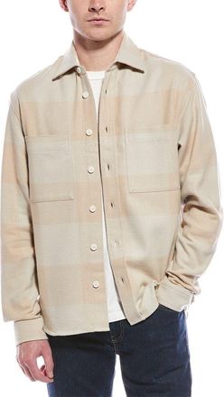 HUGO BOSS Vichy Relaxed Fit Overshirt