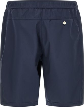 Brunello Cucinelli Mens Blue Polyester Bermuda Shorts
