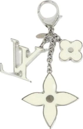 Louis Vuitton Pre-owned Accessories, female, White, Size: ONE SIZE Pre-owned Keyring