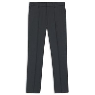 BOSS ONE Regular-fit pants in virgin-wool serge
