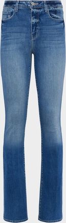 L'agence Selma High-Rise Sleek Baby Boot Jeans