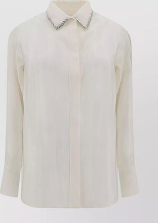 Golden Goose marysole satin striped shirt