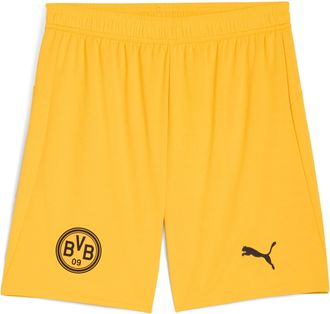 Puma Trainingsshorts PUMA BVB SHORTS REPLICA, Damen, Gr. XXL, N-Gr, gelb sizzle, Web, Obermaterial: 100% Polyester, unifarben, regular fit kniefrei, Hosen 