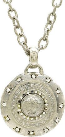 Versace Medusa Chain Necklace Silver