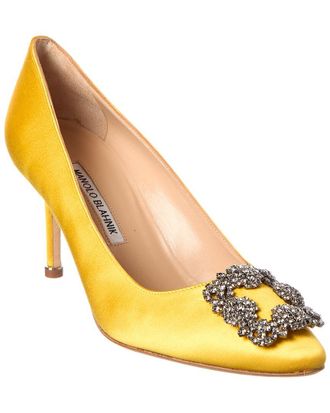 Manolo Blahnik Hangisi 90 Satin Pump