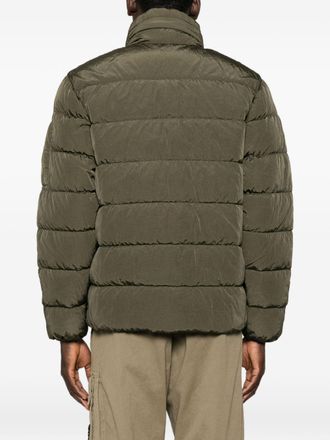 C.P. Company Quilted Down Down Jacket - Olive