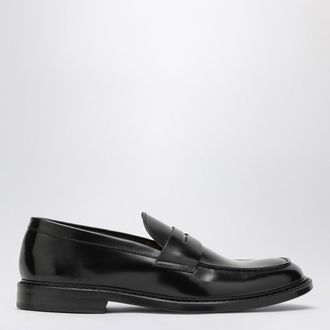 Doucal's Mocassino classico nero in pelle
