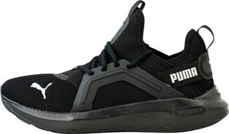 Puma Mens Softride Enzo 5 Cross Training Shoes, Black/Black/White, 8 UK