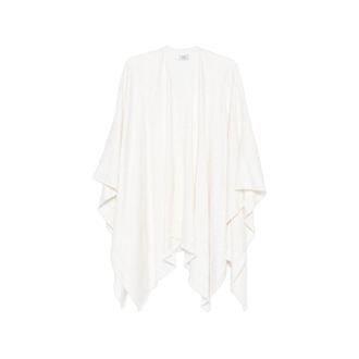 Fendi Monogram-jacquard Fringed Poncho